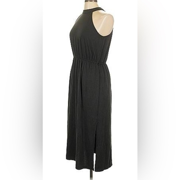 The Good Jane Halter Dress Black NWT Size Large - Picture 3 of 5